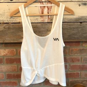 RVCA white tank
